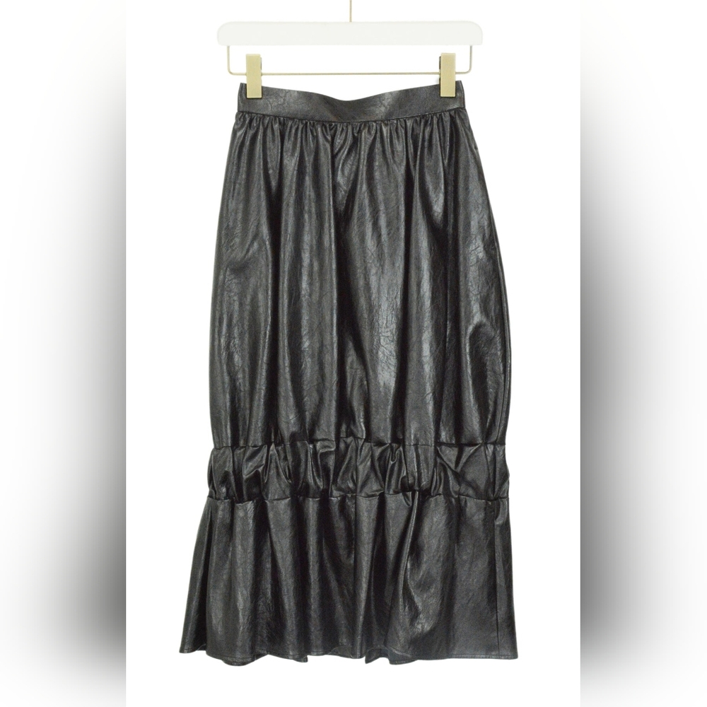 NWT Akiranaka shiny Petra skirt